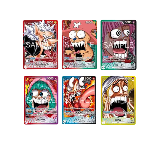 ONE PIECE Juego de Cartas BASE SHOP Colección Limitada de Tarjetas Vol.1