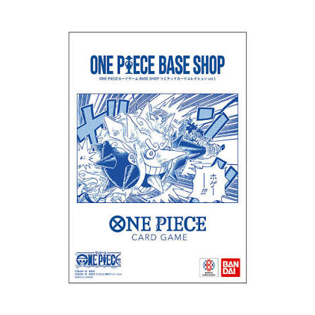 ONE PIECE Juego de Cartas BASE SHOP Colección Limitada de Tarjetas Vol.1