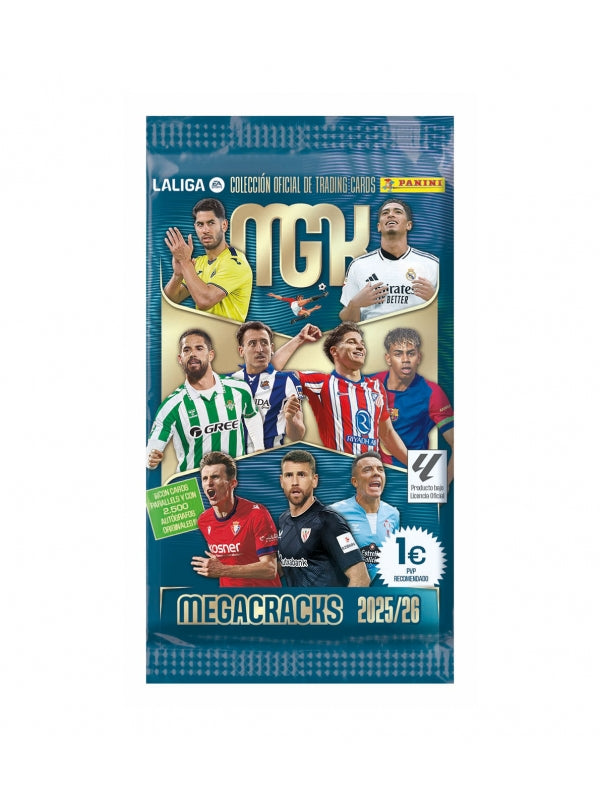 Caja 50 Sobres Megacracks 2025/26 de Panini Cromos