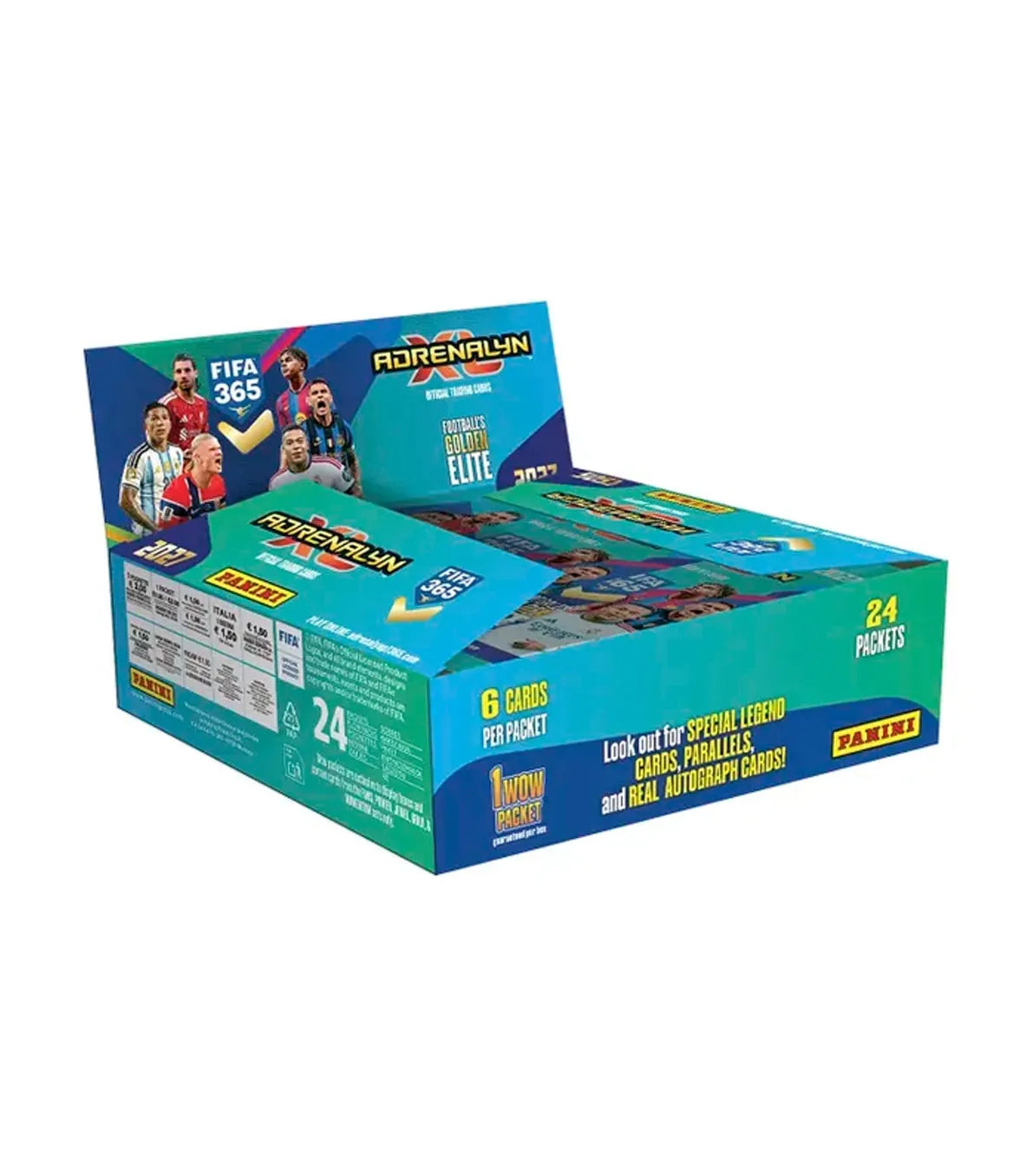 Caja de 24 sobres Adrenalyn FIFA 365 2027 TC - Panini Cromos