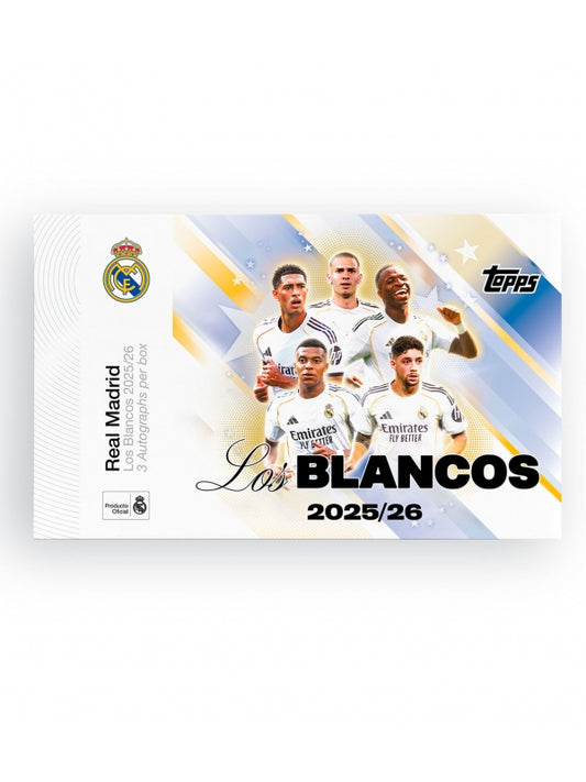 Caja Topps  Hobby Real Madrid Los Blancos 2025/26