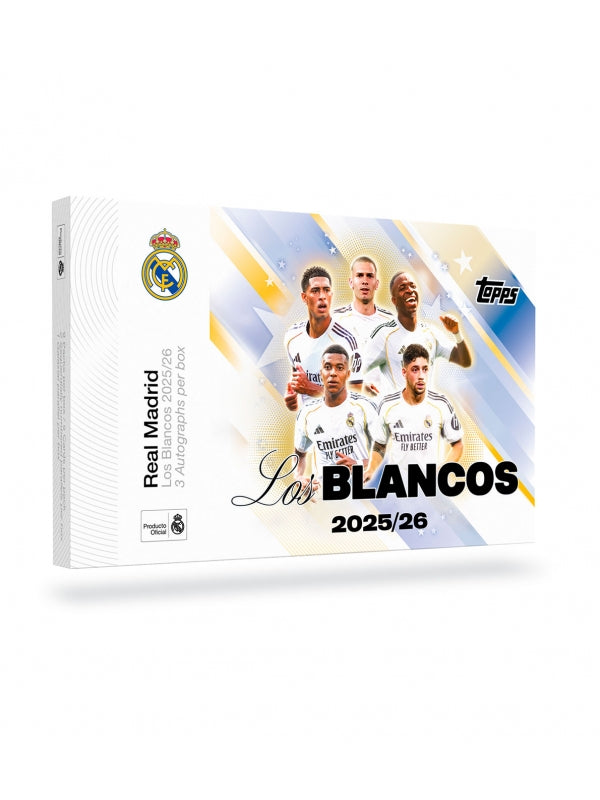 Caja Topps  Hobby Real Madrid Los Blancos 2025/26