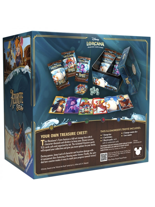 Illumineer's Trove  Azurite Sea Inglés - Disney Lorcana TCG