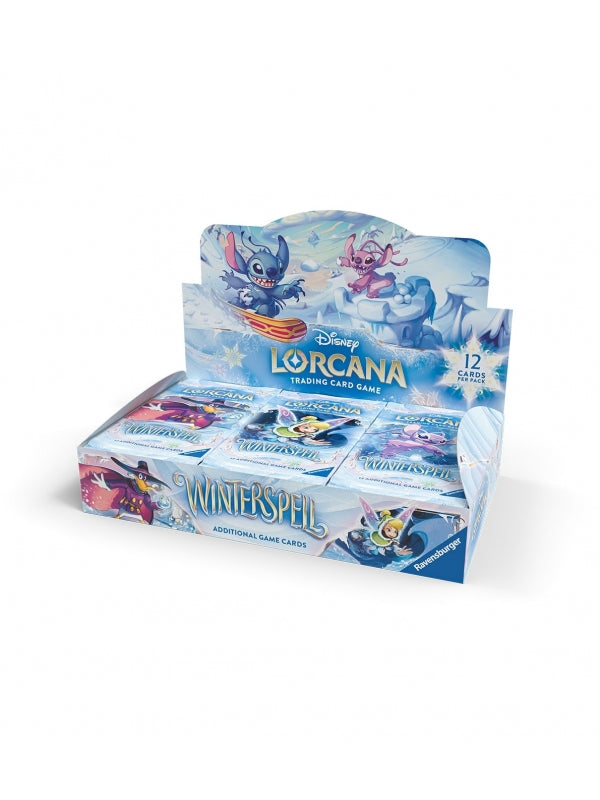 Paquetes de Refuerzo (24 Unidades) Winterspell Inglés - Disney Lorcana TCG